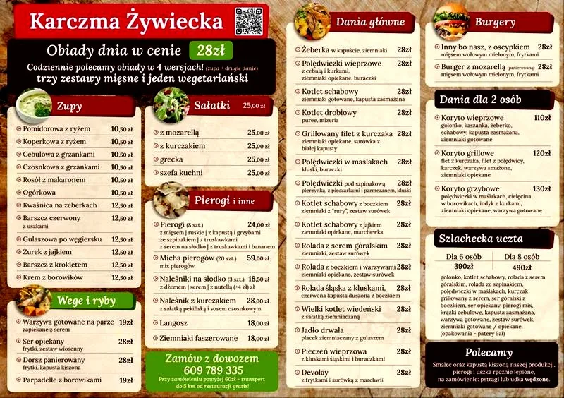 Gdzie zjeść w Żywcu? Najlepsze restauracje, które musisz odwiedzić