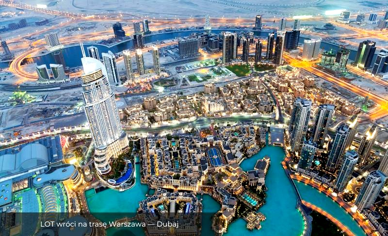 Ile trwa lot z Warszawy do Dubaju? Czas lotu bez przesiadek