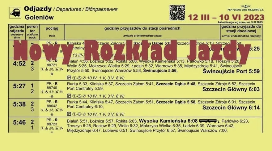 Kiedy zaczyna obowiązywać nowy rozkład PKP? Sprawdź datę zmian
