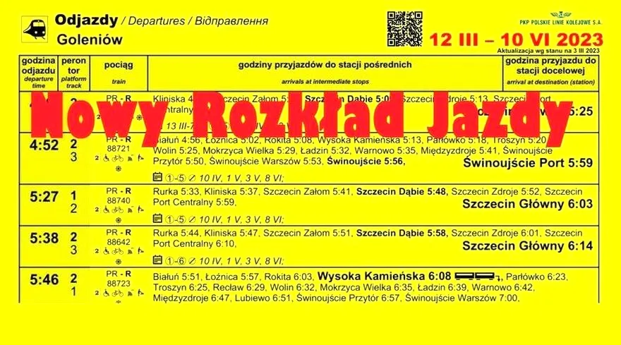 Kiedy zmieni się rozkład jazdy PKP w 2026 roku – najważniejsze terminy