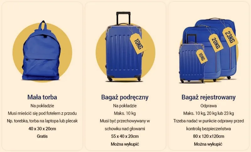 Ryanair bagaż rejestrowany 20 kg – co warto wiedzieć przed podróżą?