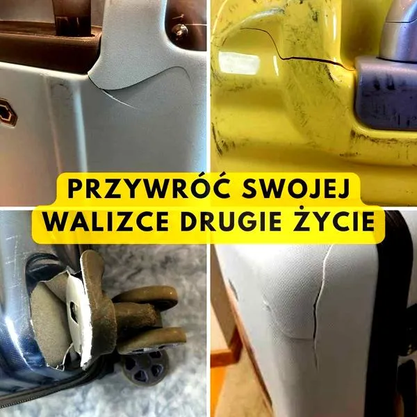 Konserwacja walizki