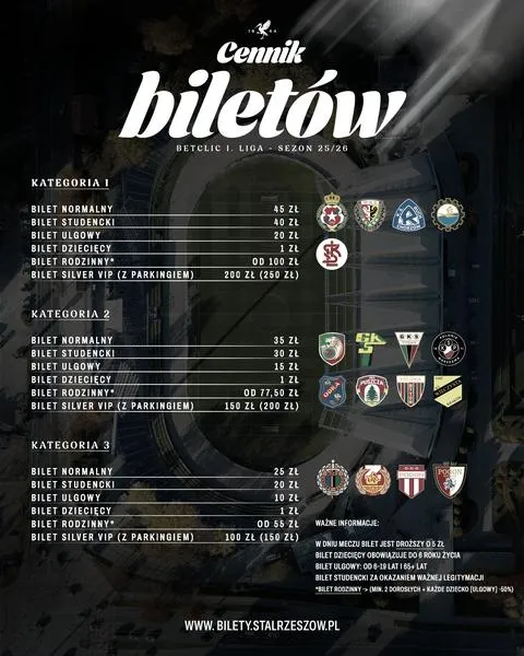 Płatności za bilety