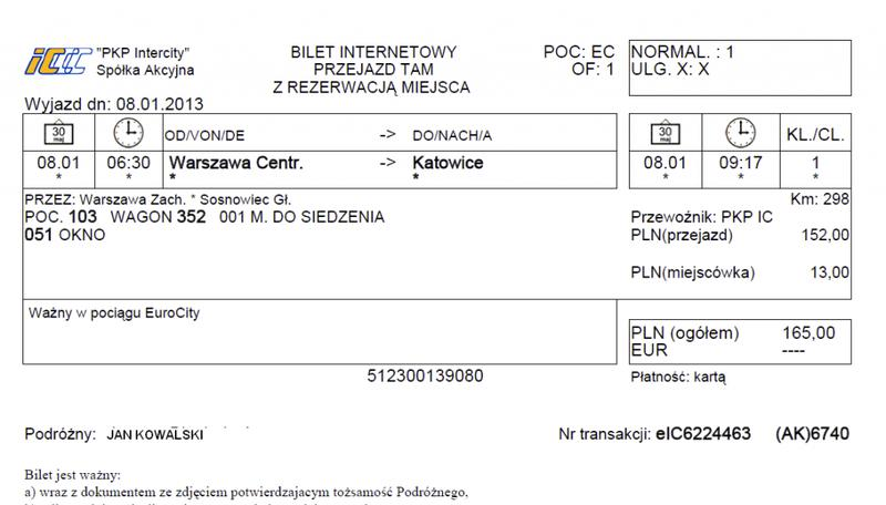 Podróże międzynarodowe PKP