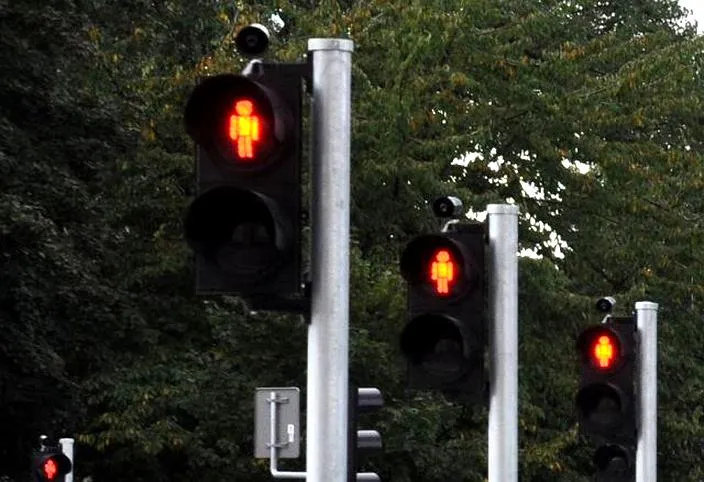 Przejazd na czerwonym świetle