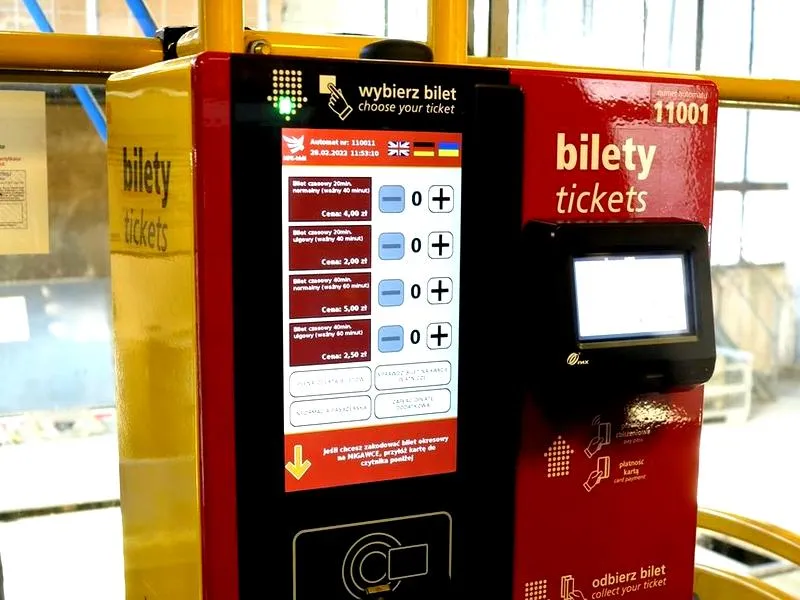 Rodzaje biletów MPK