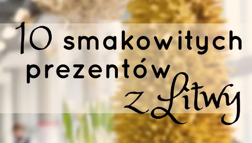 Smakołyki i alkohole