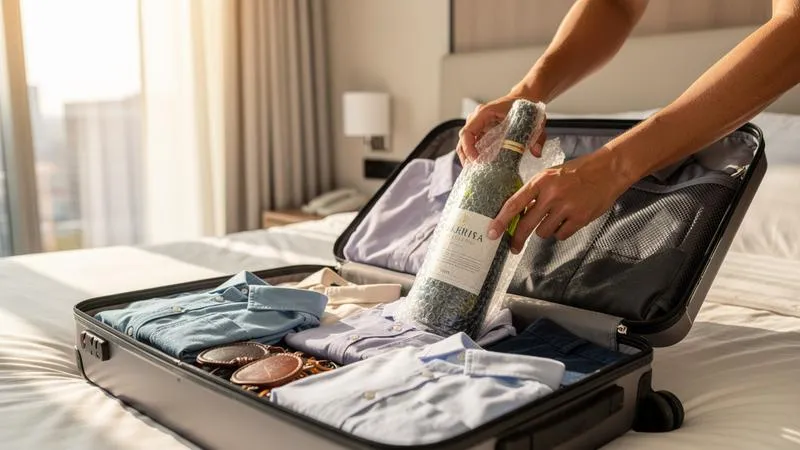 Transport alkoholu w bagażu rejestrowanym